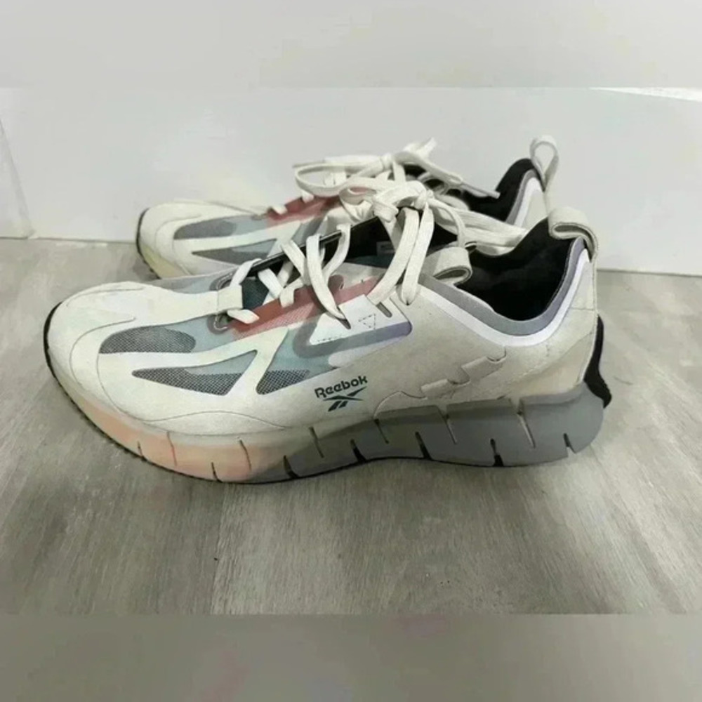 Reebok Zig Kinetica Concept Type 1 Ian Paley White Mens Trainers Sneakers Size 7 - Picture 7 of 11